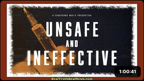 'UNSAFE & INEFFECTIVE" MOVIE "The True Story Of the Biggest Lie Ever Sold To The World"