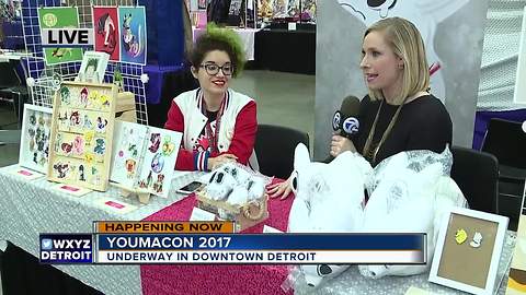 Youmacon 2017 underway in downtown Detroit this weekend