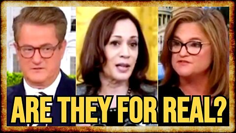 Morning Joe Panel DESPERATELY SHILLS for Kamala Harris