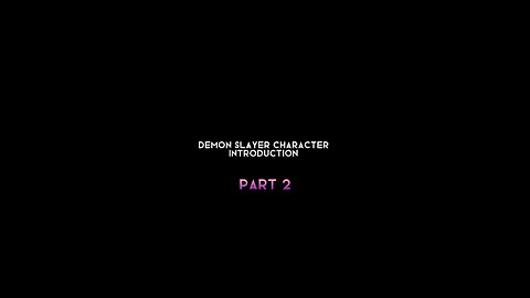 demon slayer character introduction part 2