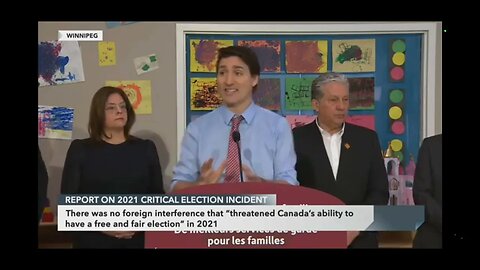 Justin Trudeau in Manitoba asked about - You Guessed it!