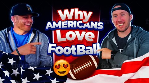 Why Americans love Football(American football differences of USA and Germany) ; American in Germany!