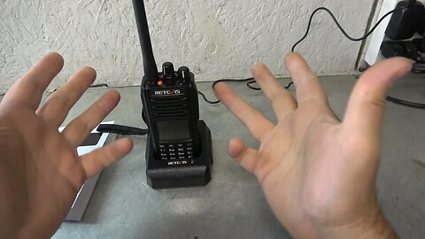 The Retevis RT 52 Dual Band DMR Ham Radio. Part 1: Unboxing and overview.