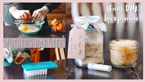 Easy & Frugal DIY Mother's Day Gifts 💕 (great projects for kids!) #mothersday #mothersdaygift