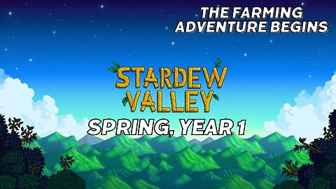 A Yuuki Farming Adventure in Stardew Valley