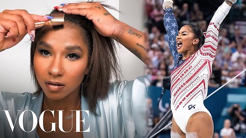 Gold Medalist Jordan Chiles s Olympic-Ready Makeup Routine | Beauty Secrets | Vogue