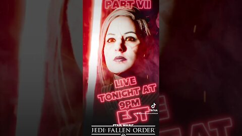 Don't MISS TONIGHT’s LIVESTREAM #jedifallenorder