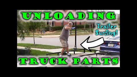 PART 10 - 1952 Chevy 3100 - Unloading Truck Parts!