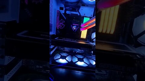 love these rgb aio tubes #pcgaming #beautiful #msi #fyp #shorts #gamingpc #foryoupage #lianli #fypシ