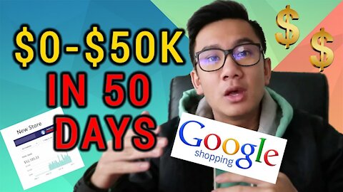 Google Shopping - Taking A New Shopify Store From $0 To $50,000 Passively In 50 Days