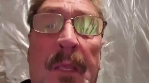 John McAFee Telegram???