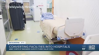 Converting facilities into hospitals