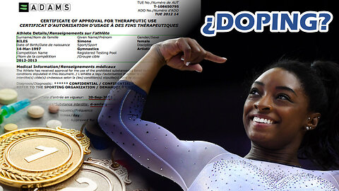 ¿Simone Biles se dopaba?