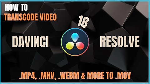 DaVinci Resolve 18 | How To Use Your Video Formats! | Arch Linux / Linux Based