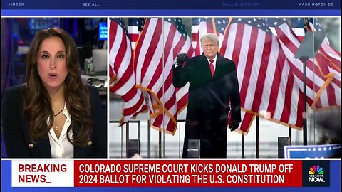 Colorado Supreme Court removes Trump from ballot for violating Constitution