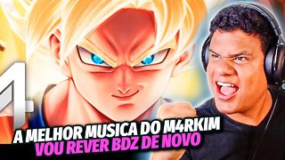 (A MELHOR MUSICA DO M4RKIM!!) REACT Goku (Dragon Ball Z) - Saiyajin | React Anime Pro