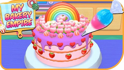 My bakery Empire/Bake decorate and serve/ cake🎂🎂 decoration/ Andriod gaming