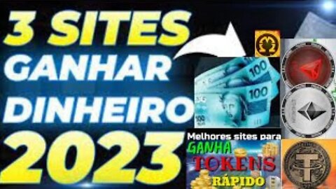 3 sites para ganhar cripto moedas grátis em 2023