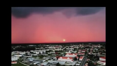 Poland 🇵🇱 ( Nibiru Pink Sky = Iron Oxide ) 12/14/23