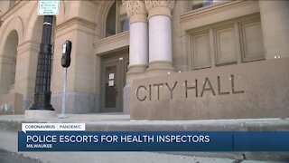 Milwaukee health inspectors to get police escorts following death threat