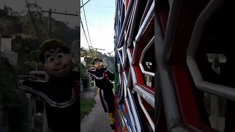 SUPER PULOS NINJAS DO FOFÃO, O MÁSKARA, PATATI E BEN10 DANÇANDO NA CARRETA DA ALEGRIA, LIKE