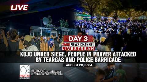 LIVE: KOJC under siege, people in prayer attacked by tear gas and police barricade | August 26, 2024