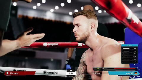 Undisputed Boxing Online Unranked Gameplay Patrick Rokohl vs Saul Canelo Alvarez