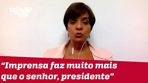 #VeraMagalhães: Imprensa faz mais pela reforma da Previdência do que Jair Bolsonaro