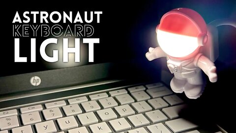 Cute Astronaut USB Keyboard Light