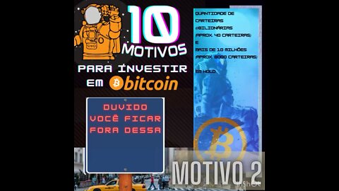 Motivos para investe em Bitcoin