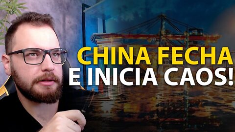 NAVIOS PARADOS NA CHINA!!! Supply Chain Global Ameaçada com FECHAMENTOS novamente.