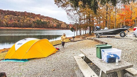 Fall Fishing, Camping, and Cooking