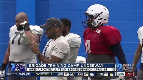 Brigade begins training camp as team 'on the rise'