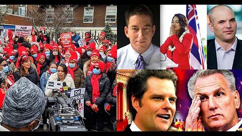 Tulsi, Matt Taibbi, Glenn Greenwald Smeared By MSNBC, NYC Nurses Go On Strike, MAGA Copies The Squad