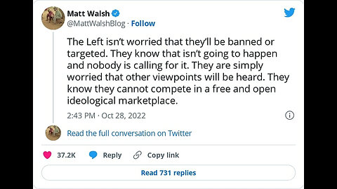 Theaters CANCEL Matt Walshs ‘Am I Racist’ After Leftist liberal hypocrite democrat cult klan THREATS