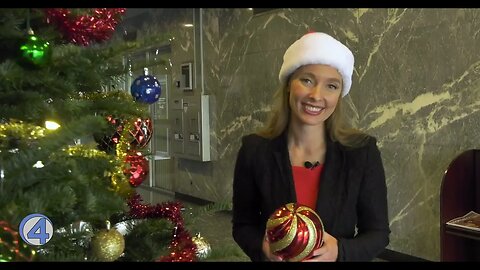 News Reporter Ruins Christmas Tradition! #MegaFails #Shorts