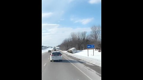 Swift Rollover On Highway 401