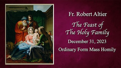 The Feast of The Holy Family