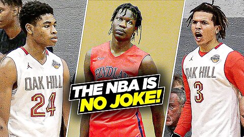 This Is Why The NBA Is NO JOKE... NBA Bench Players DESTROYING EVERYONE In High School