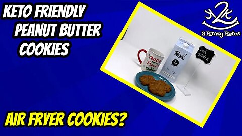 Keto Peanut Butter Cookies | 3 Ingredient Cookies | Sugar free cookies