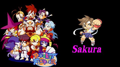 Pocket Fighter | Sakura | Gameplay #epsxe