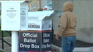 Voters react to President Trump's planned final push for support in Kenosha County