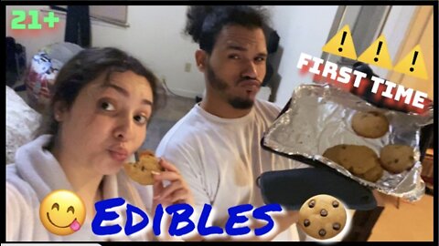 BAKING COOKIE EDIBLES w/ MY GIRLFRIEND 🍪🍃