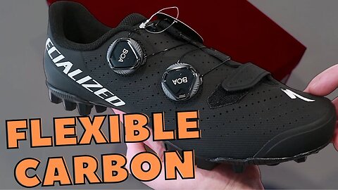 Carbon Mountain Bike Shoe With a Flexible Toe | Specialized Recon 3.0