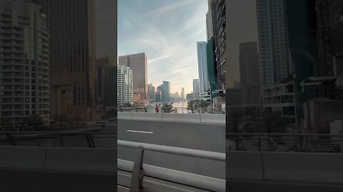 Dubai Marina Afternoon View 🇦🇪 #shorts #travel #dubai #reels #webseries #short #uae #nature #life