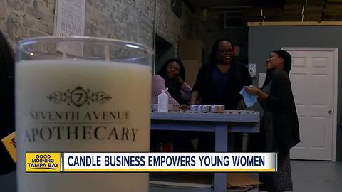 Tampa candle business empowers young women