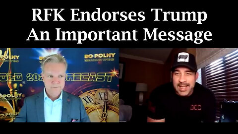 David Nino And Bo Polny Update - RFK Endorses Trump - 8/27/24..