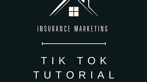 Insurance Agent Marketing TikTok Cheat Code #insurance