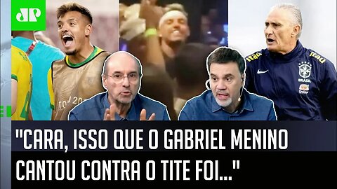 NOSSA! Gabriel Menino XINGA Tite no CASAMENTO de Dudu, PEDE DESCULPAS e GERA DEBATE!