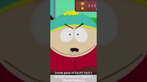 Sneak peak of South Park's episode written by OpenAI's ChatGPT #shorts